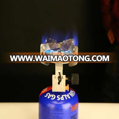 mini small portable camping gas stove for picnic